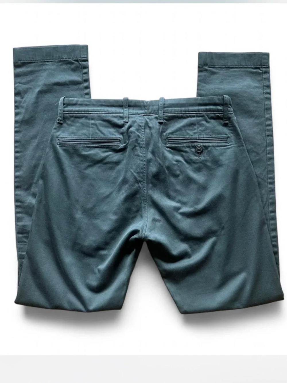 💜 J. Crew Green Stretch 484 Slim Chino Pants (W28 L32)